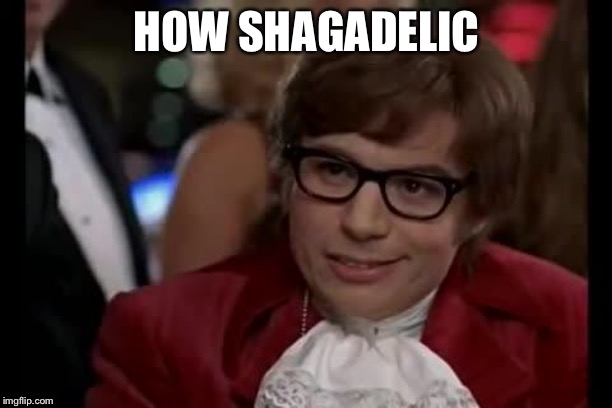 Austin Powers | HOW SHAGADELIC | image tagged in austin powers | made w/ Imgflip meme maker