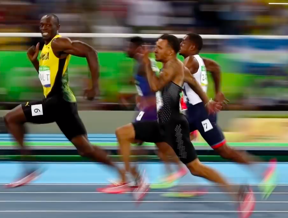 ulsain bolt Blank Meme Template