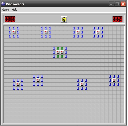 Minesweeper WIN! Blank Meme Template