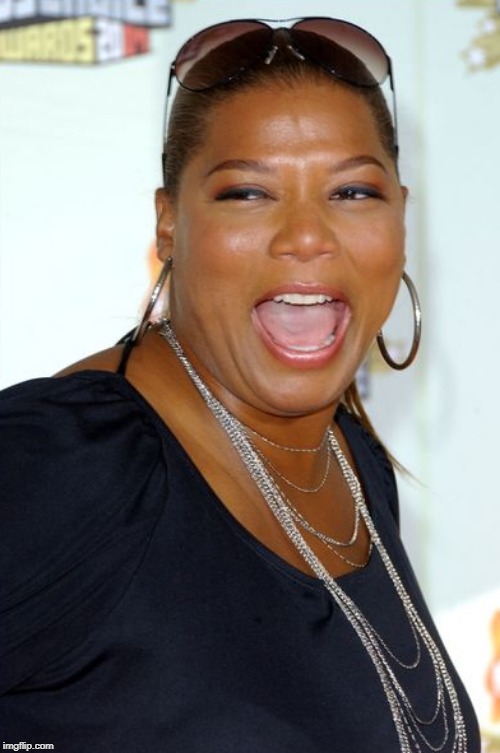 Queen Latifah Fakes