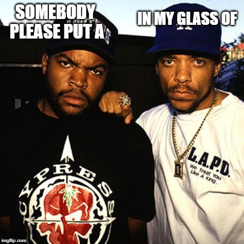 It's hot out...... | SOMEBODY PLEASE PUT A; IN MY GLASS OF | image tagged in ice cube | made w/ Imgflip meme maker