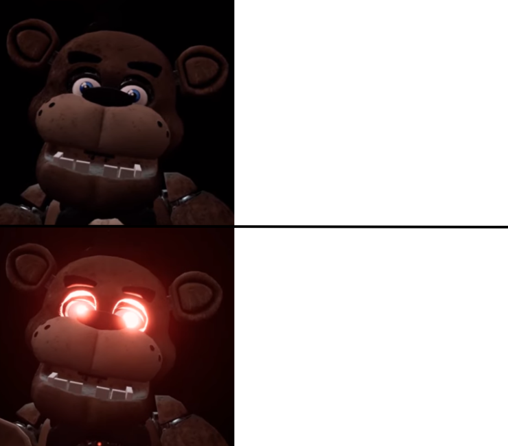 Freddy Triggered Blank Meme Template