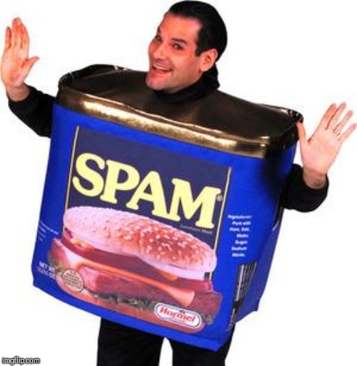 OMNI And his SPAM | image tagged in omni and his spam | made w/ Imgflip meme maker