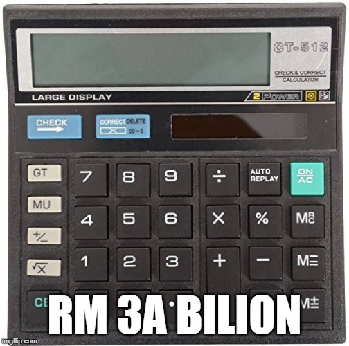 RM 3A BILION | made w/ Imgflip meme maker