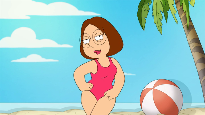 High Quality Meg Griffin Sexy Swimsuit Blank Meme Template