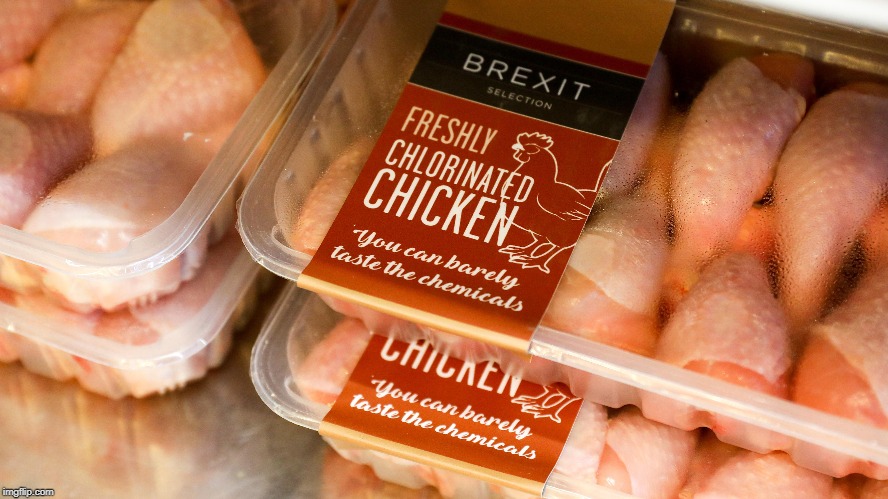 Chlorinated Chicken, its real, and delicious | image tagged in memes,fun,brexit,chicken | made w/ Imgflip meme maker