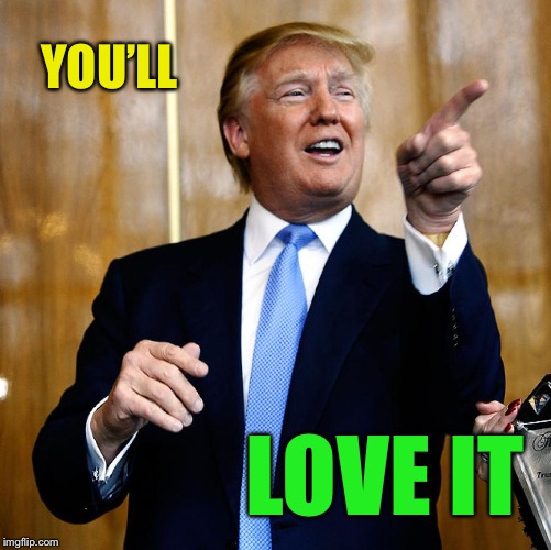 Donal Trump Birthday | YOU’LL LOVE IT | image tagged in donal trump birthday | made w/ Imgflip meme maker