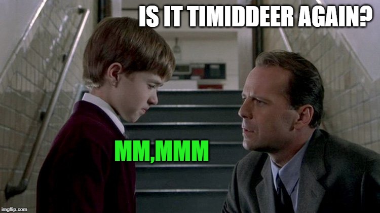IS IT TIMIDDEER AGAIN? MM,MMM | made w/ Imgflip meme maker