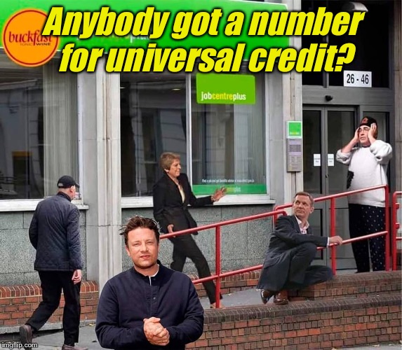 Anybody got a number for universal credit? | image tagged in jeremy kyle | made w/ Imgflip meme maker