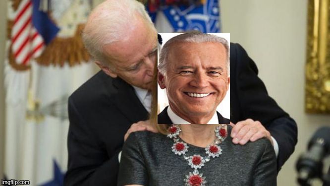 Creepy Joe Biden | image tagged in creepy joe biden | made w/ Imgflip meme maker