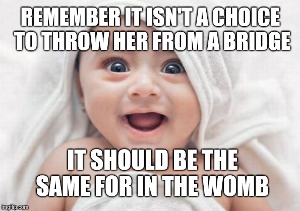 Got Room For One More | REMEMBER IT ISN'T A CHOICE TO THROW HER FROM A BRIDGE; IT SHOULD BE THE SAME FOR IN THE WOMB | image tagged in memes,got room for one more | made w/ Imgflip meme maker
