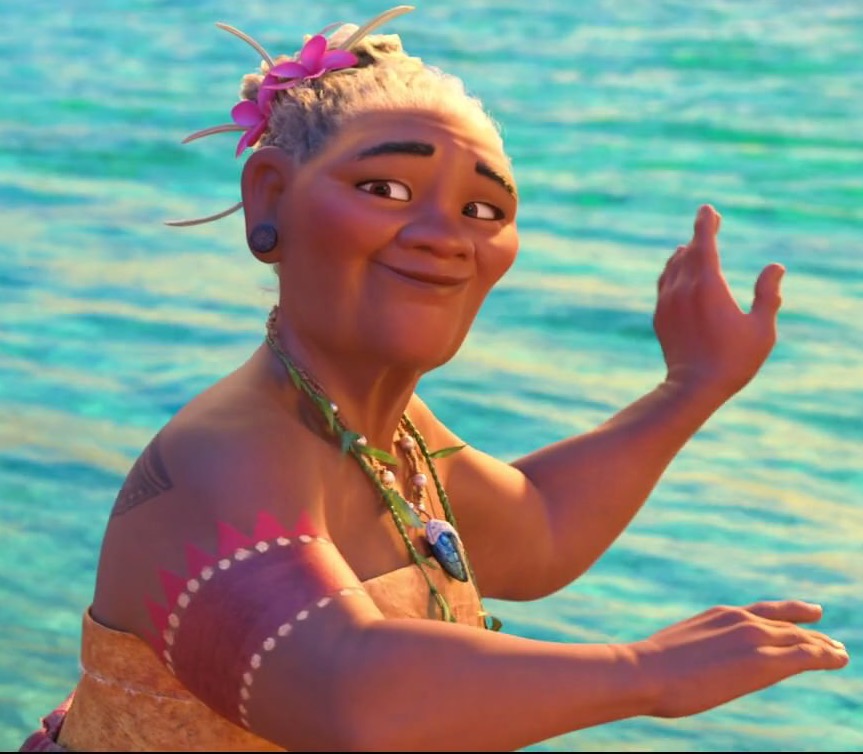 Moana Grandmother Blank Meme Template