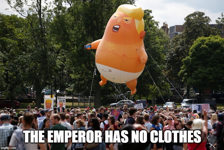 THE EMPEROR HAS NO CLOTHES | made w/ Imgflip meme maker