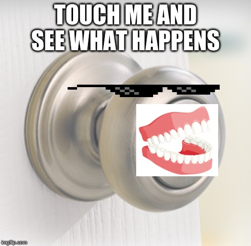 TOUCH ME AND SEE WHAT HAPPENS | image tagged in memes | made w/ Imgflip meme maker