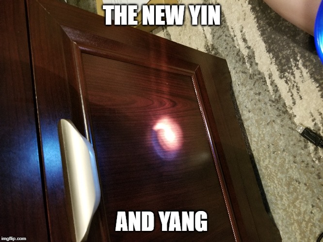 yin and yang | THE NEW YIN; AND YANG | image tagged in yin,yang | made w/ Imgflip meme maker