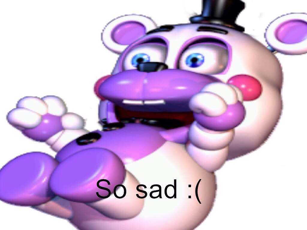 Helpy So Sad Blank Meme Template