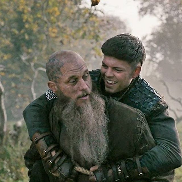 Ragnar and Ivar Blank Meme Template