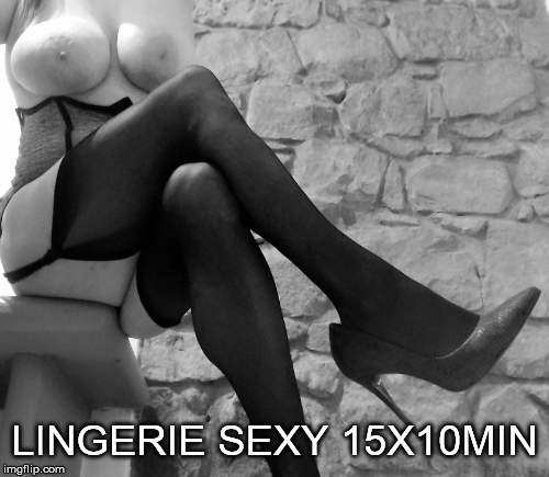 gilf sexy lingerie Do you like my new Milky white lingerie , sheer panties and skin tight  stockings ? main image 1