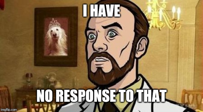 krieger | I HAVE NO RESPONSE TO THAT | image tagged in krieger | made w/ Imgflip meme maker