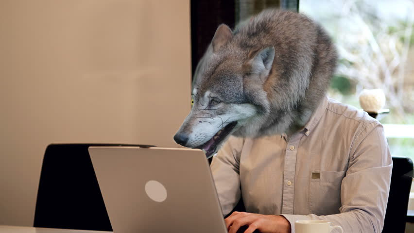 High Quality Internet Werewolf Blank Meme Template
