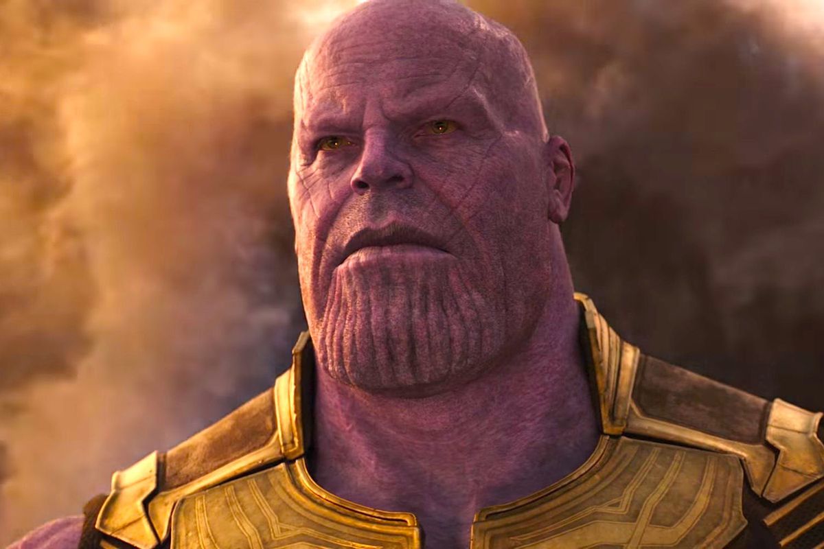 Thanos Blank Meme Template