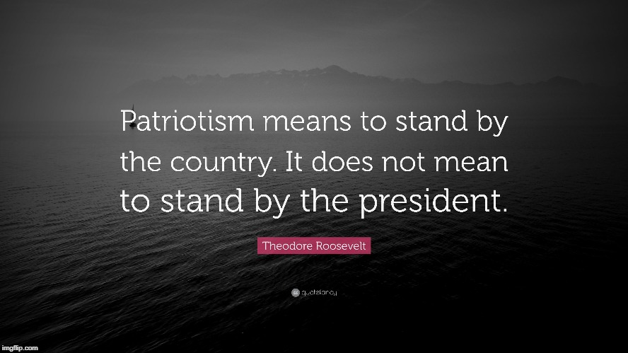 . | image tagged in teddy roosevelt,patriotism,country,president | made w/ Imgflip meme maker