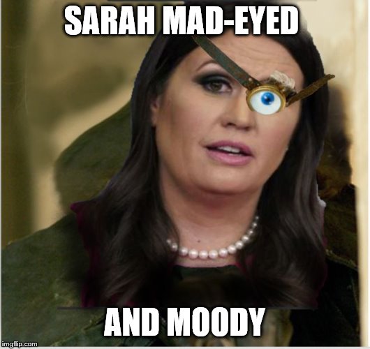 #Christ9s not Christ10's | SARAH MAD-EYED; AND MOODY | made w/ Imgflip meme maker