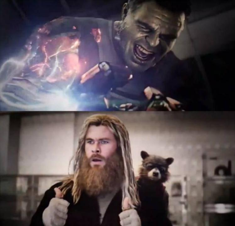 Impressed Thor Blank Meme Template