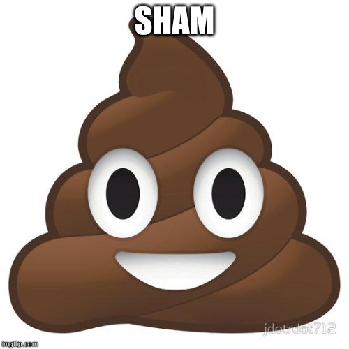 poop | SHAM | image tagged in poop | made w/ Imgflip meme maker