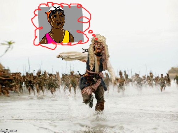 Jack Sparrow Being Chased | image tagged in memes,jack sparrow being chased | made w/ Imgflip meme maker