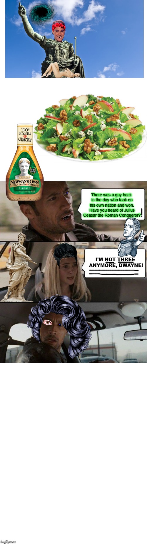 High Quality Caesar Blank Meme Template