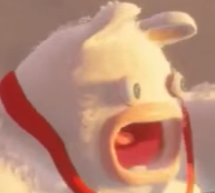 High Quality Surprised Rabbid Kong Blank Meme Template