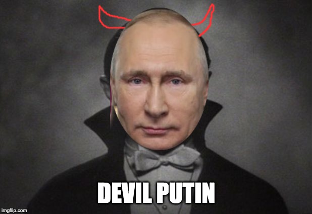 Count Hackula | DEVIL PUTIN | image tagged in og vampire,vladimir putin | made w/ Imgflip meme maker