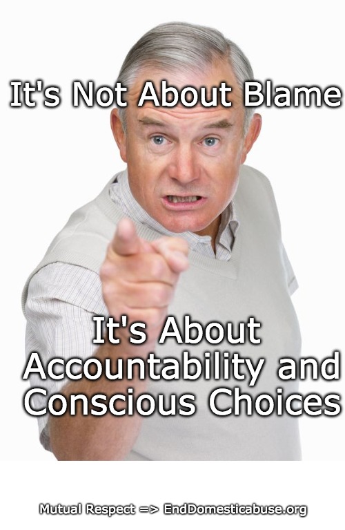Whose Fault? Whose Choice? | It's Not About Blame; It's About Accountability and Conscious Choices; Mutual Respect => EndDomesticabuse.org | image tagged in domestic violence,domestic abuse,narcissist,relationships | made w/ Imgflip meme maker