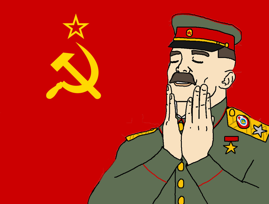 High Quality Quiet Stalin Blank Meme Template