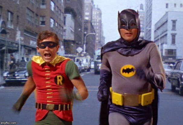 Batman and Robin | image tagged in batman and robin | made w/ Imgflip meme maker