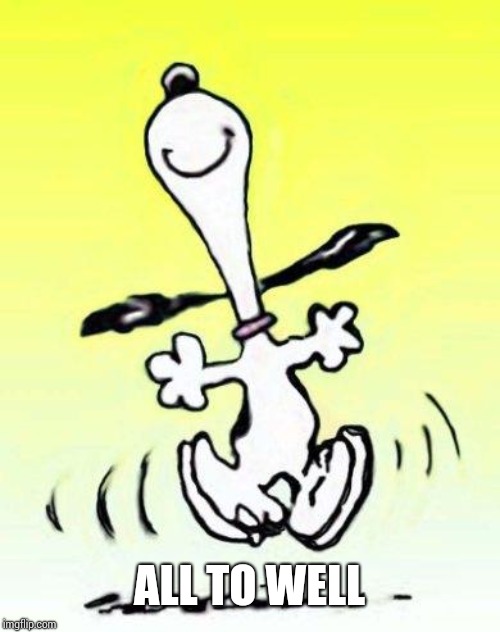 Bae happy dance | ALL TO WELL | image tagged in bae happy dance | made w/ Imgflip meme maker