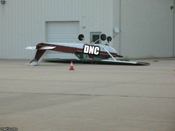 plane | DNC | image tagged in plane | made w/ Imgflip meme maker