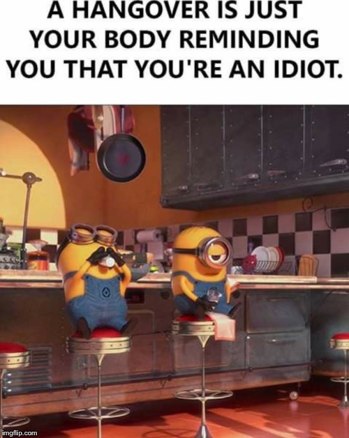 Minion logic | image tagged in minions,hangover,disoriented,drunk | made w/ Imgflip meme maker