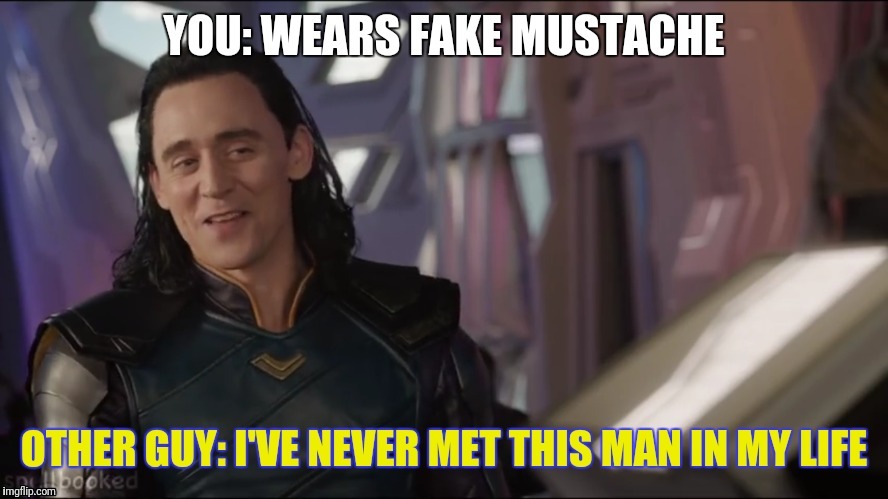 I've Never met this man in my life | image tagged in loki,funny memes | made w/ Imgflip meme maker