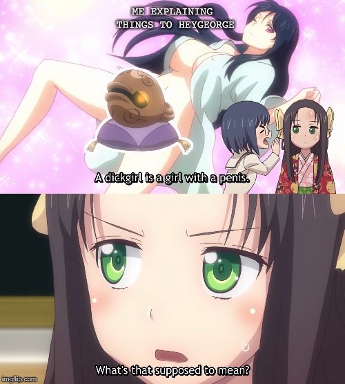 ME EXPLAINING THINGS TO HEYGEORGE | made w/ Imgflip meme maker