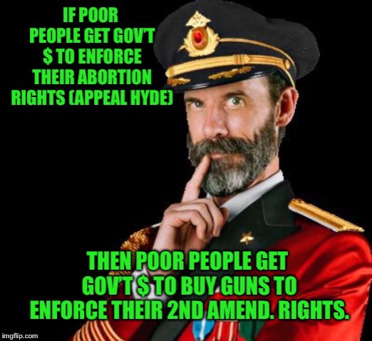 Does the Left REALLY want to go there?  When did exercising the rights become equated with free rights? | image tagged in hyde amendment,joe biden,abortion funding,gun funding,2nd amendment,captain obvious | made w/ Imgflip meme maker