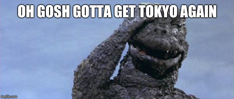 Godzilla Facepalm Imgflip