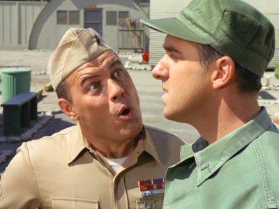 gomer pyle and sarge Blank Meme Template