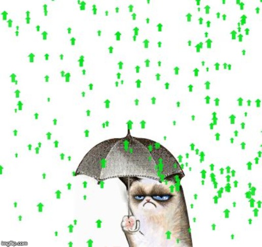 Upvote Rain | image tagged in upvote rain | made w/ Imgflip meme maker
