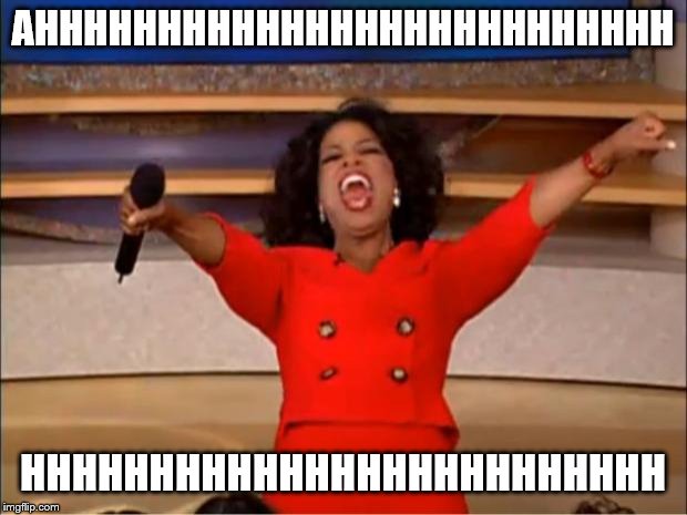Oprah You Get A | AHHHHHHHHHHHHHHHHHHHHHHHHHH; HHHHHHHHHHHHHHHHHHHHHHHHH | image tagged in memes,oprah you get a | made w/ Imgflip meme maker