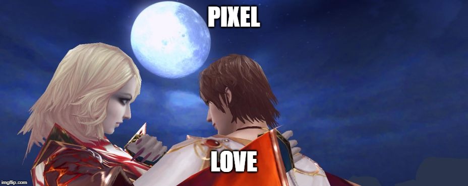 PIXEL; LOVE | made w/ Imgflip meme maker
