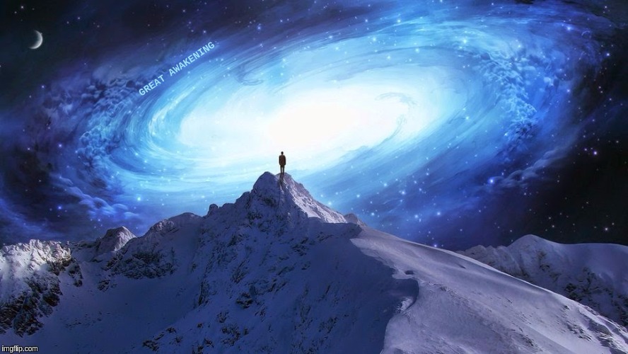 GREAT AWAKENING | image tagged in the great awakening | made w/ Imgflip meme maker