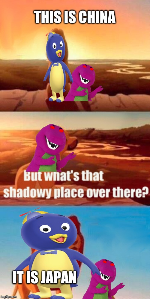 Simba Shadowy Place | THIS IS CHINA; IT IS JAPAN | image tagged in memes,simba shadowy place | made w/ Imgflip meme maker