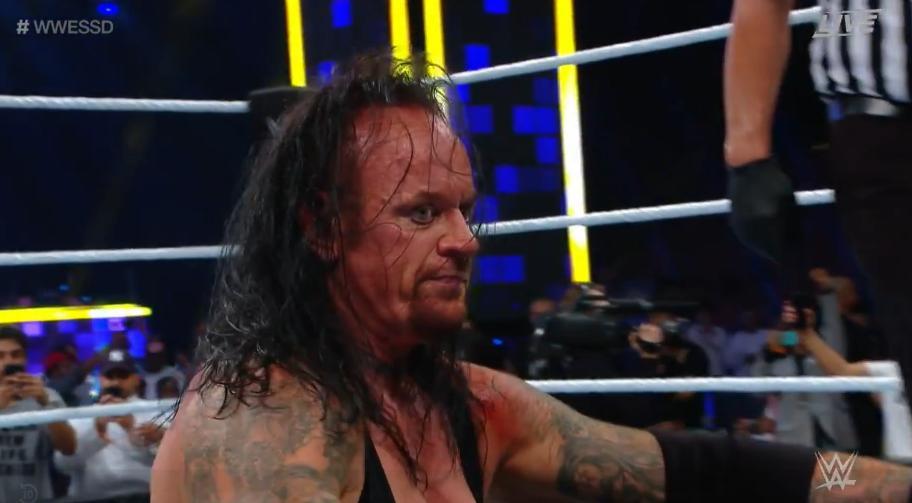 Undertaker Disappointed (Super Showdown 2019) Blank Meme Template
